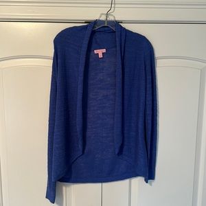 Lilly Pulitzer open front cardigan